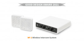 TOA Window Intercom System, NF-2 won 2021 Good Design Award in Japan